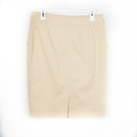 ST. JOHN Safari Style Khaki Skirt - Picture 2 of 16